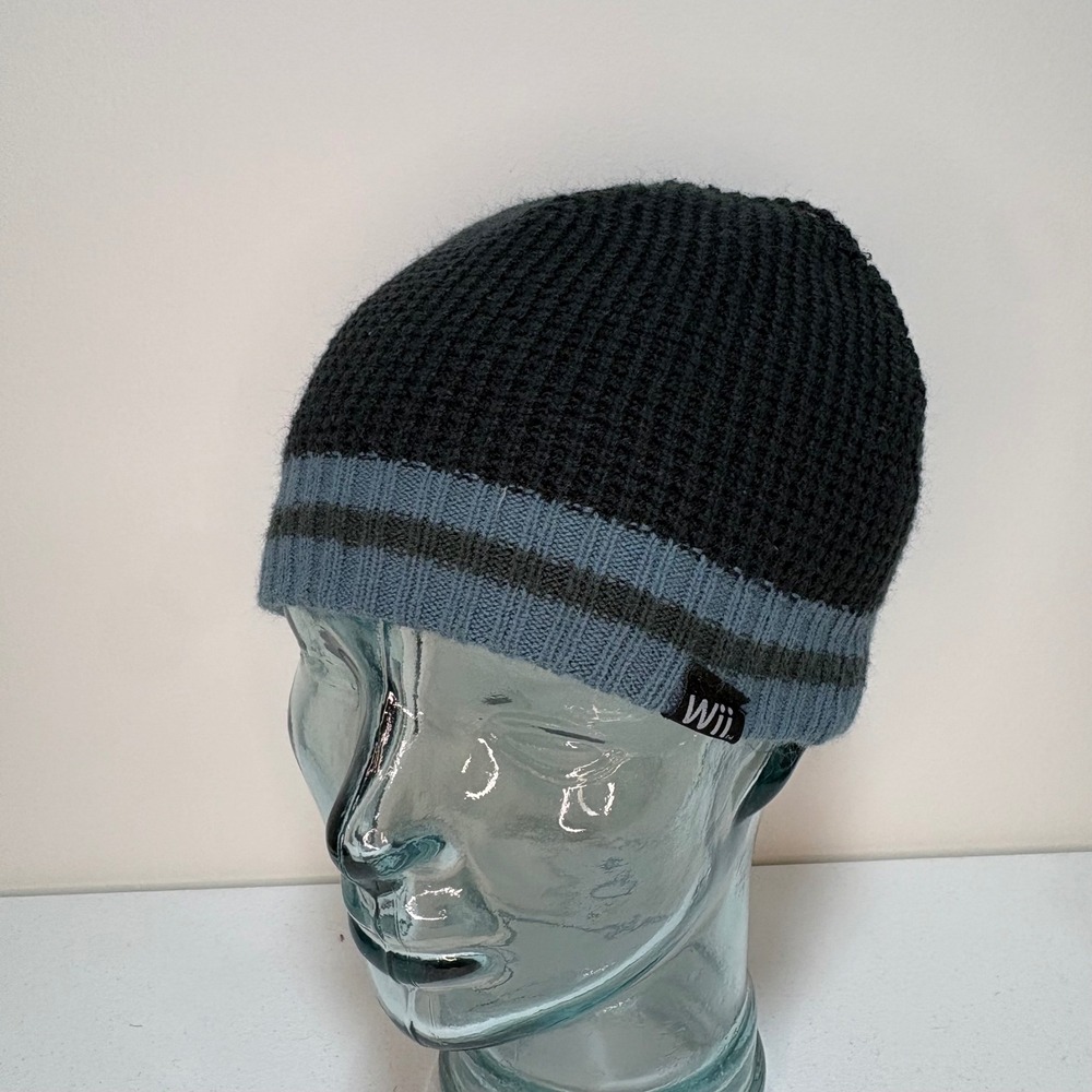 Y2K Nintendo Wii Reversible Beanie Hat